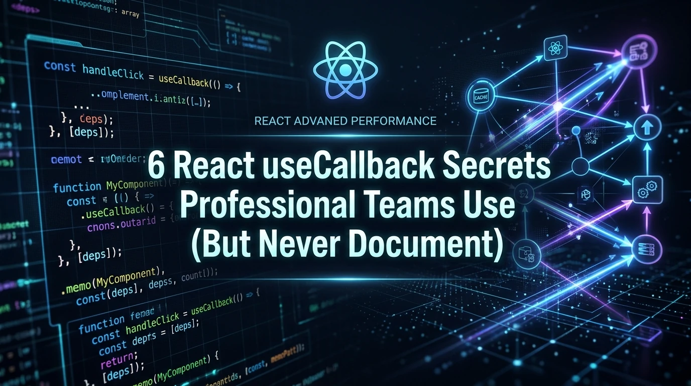6 React useCallback Secrets Professional Teams Use (But Never Document)